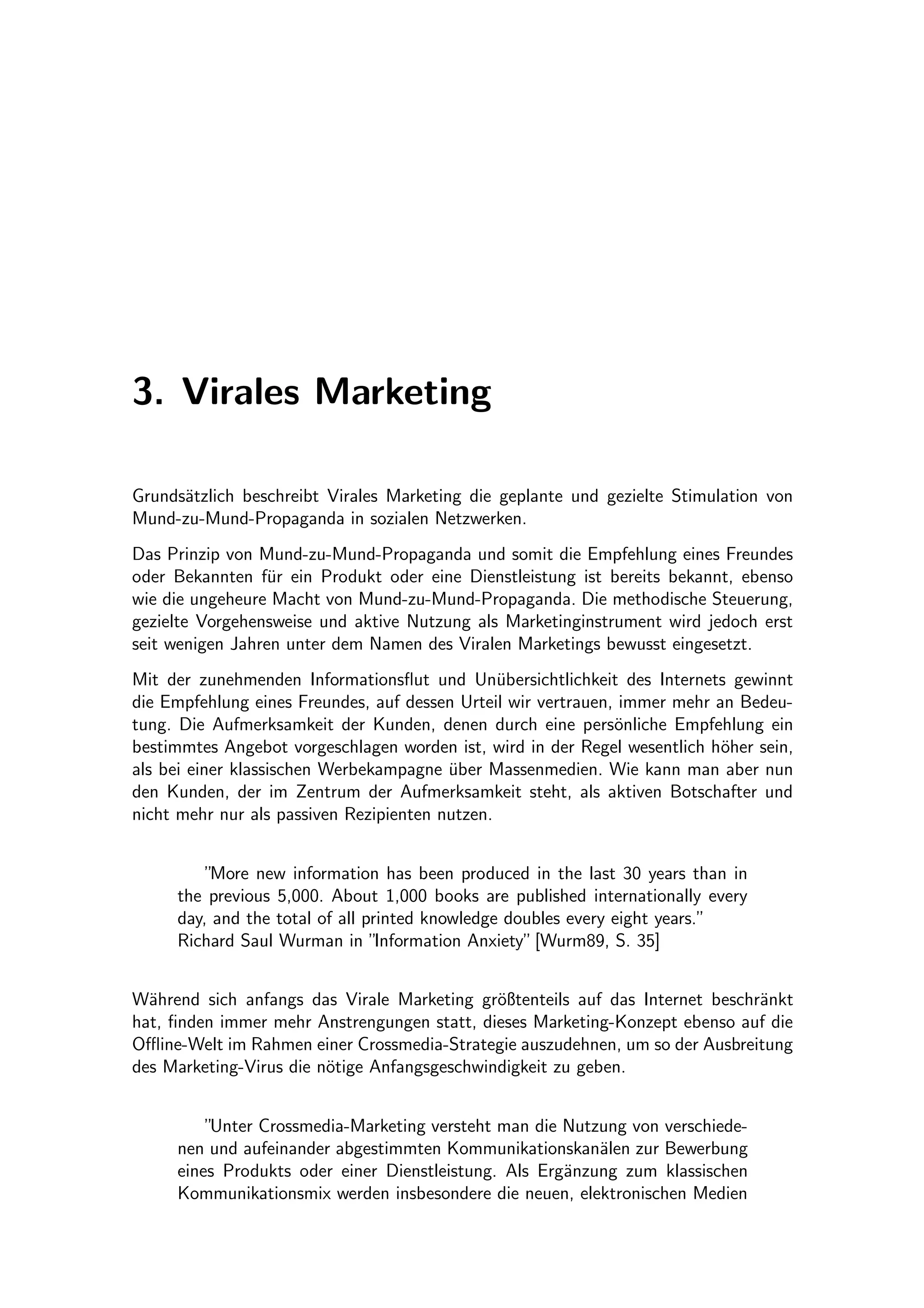 Virales Marketing - Diplomarbeit