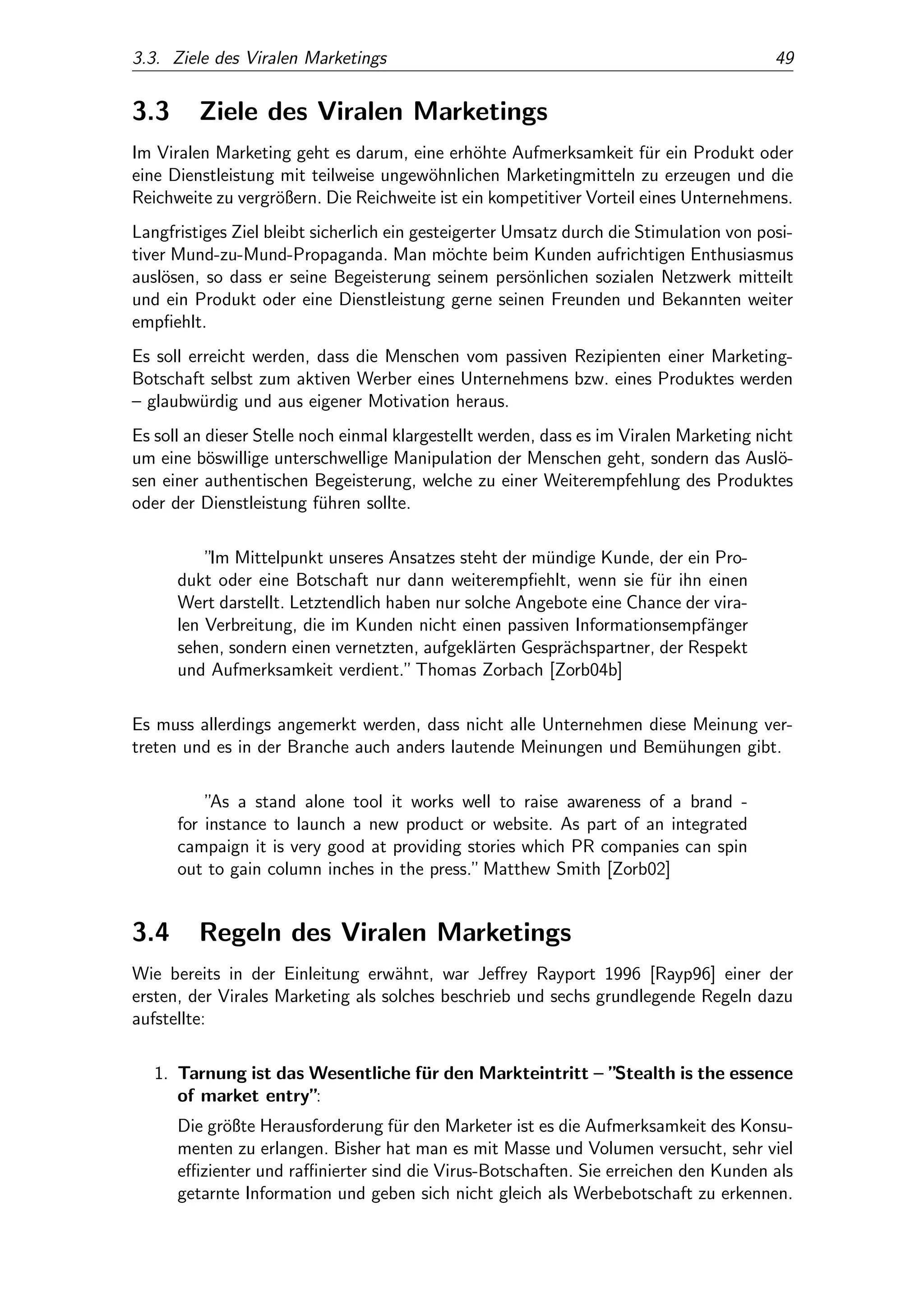 Virales Marketing - Diplomarbeit