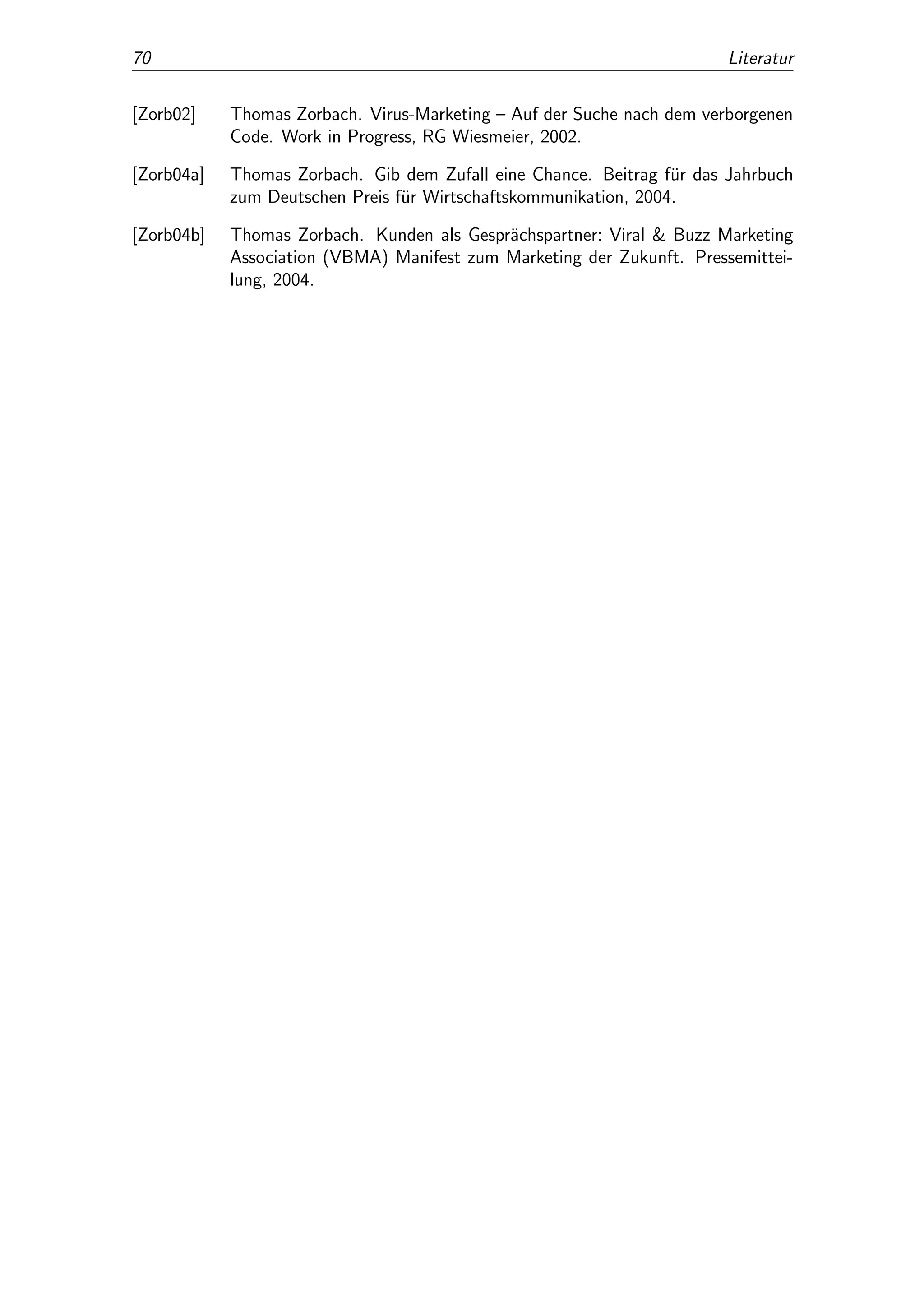 Virales Marketing - Diplomarbeit