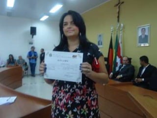 Diplomas dos eleitos