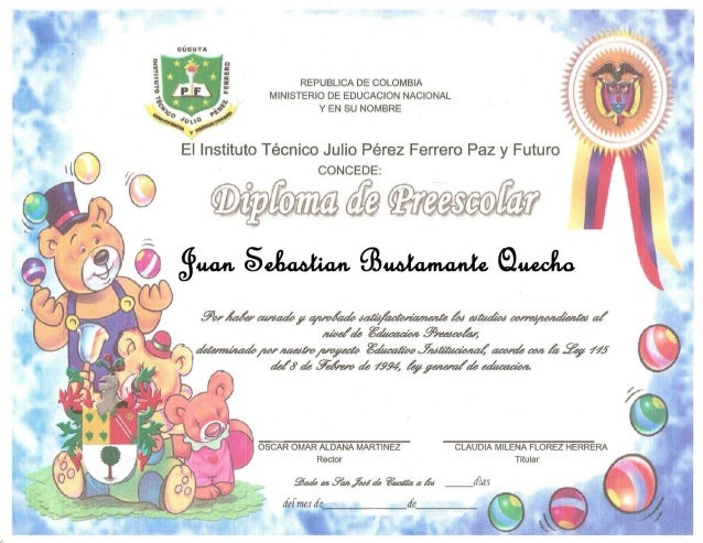 diploma modelos