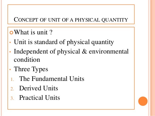 What is a derived unit?