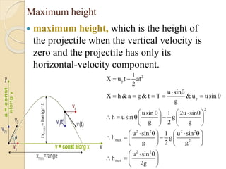 Diploma sem 2 applied science physics-unit 4-chap-1 projectile motion ...