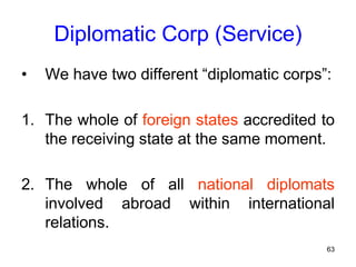Diplomatic Service Code Diplomatic and Consular Law | PPTX