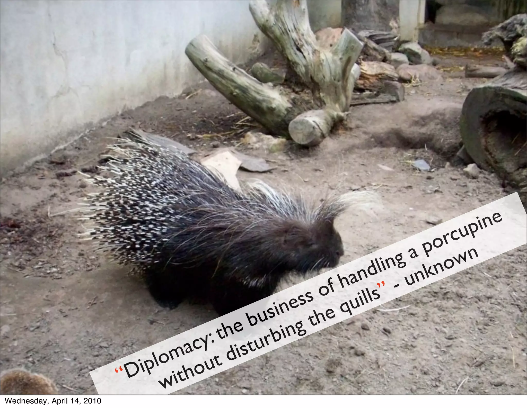 pine
                                                                   rcu
                                                                 po n
                                                              g a now
                                                          dlin unk
                                                      han ” -
                                                  s of uills
                                              ines he q
                                           bus ng t
                                        the urbi
                                     cy: ist
                                  ma t d
                              iplo thou
                            “D wi
Wednesday, April 14, 2010
 