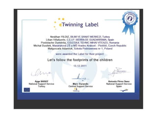 Diplome etwinning