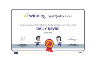 Diplome etwinning