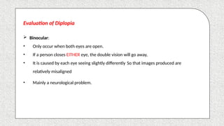 abc diplopia lecture aaaaaaaaaaaaaaaaaaaaaaaaaaaaaaaaaaaaaaa | PPTX