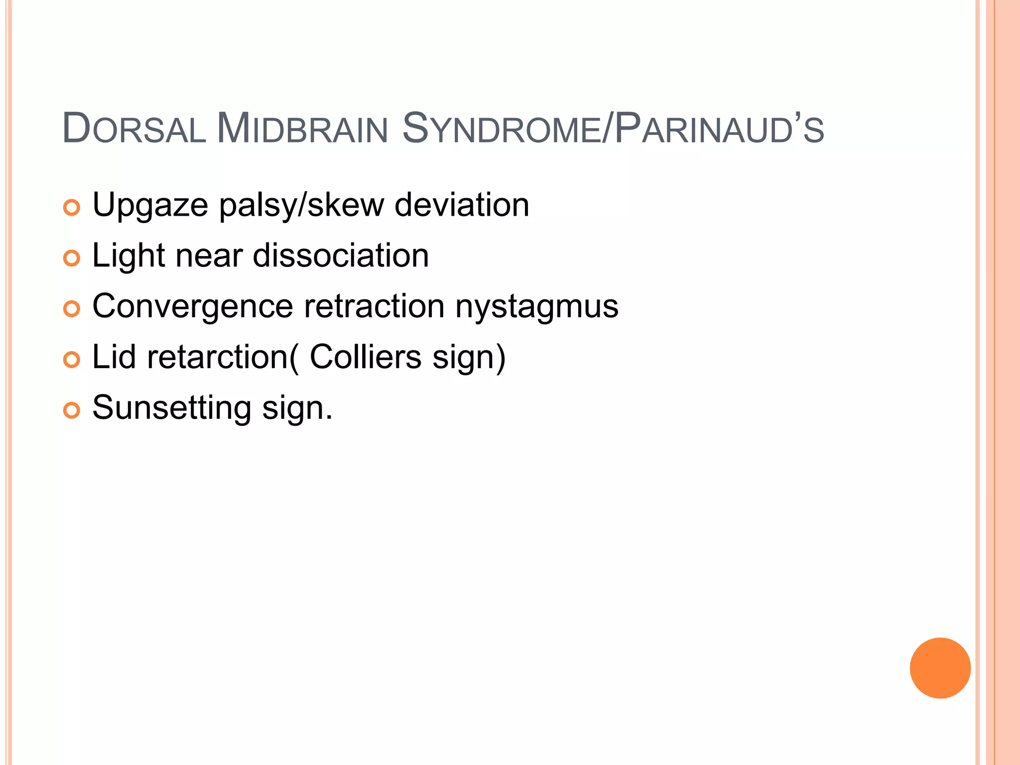 Diplopia approach PPT