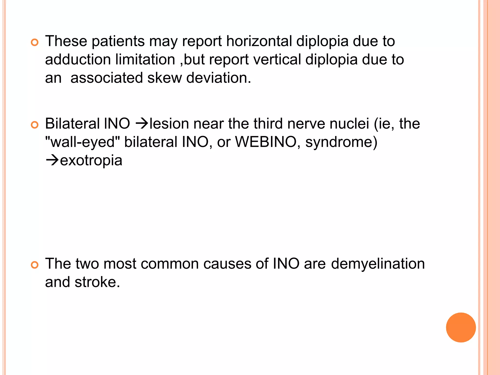 Diplopia approach PPT