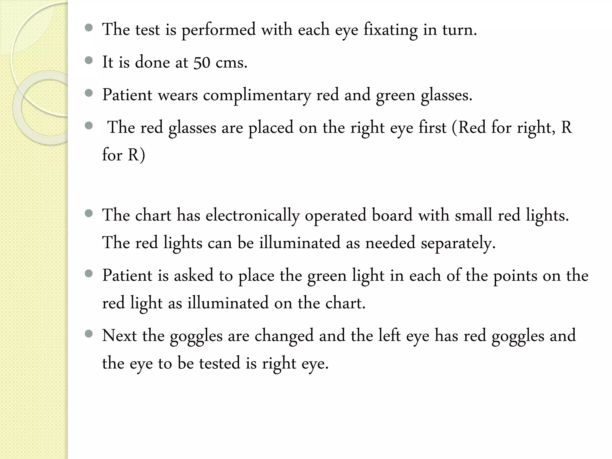 Diplopia charting | PPTX