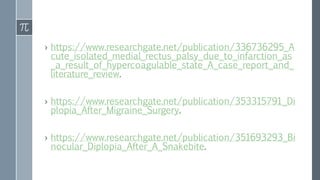 Diplopia charting | PPTX