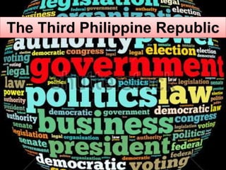The Third Philippine Republic

 