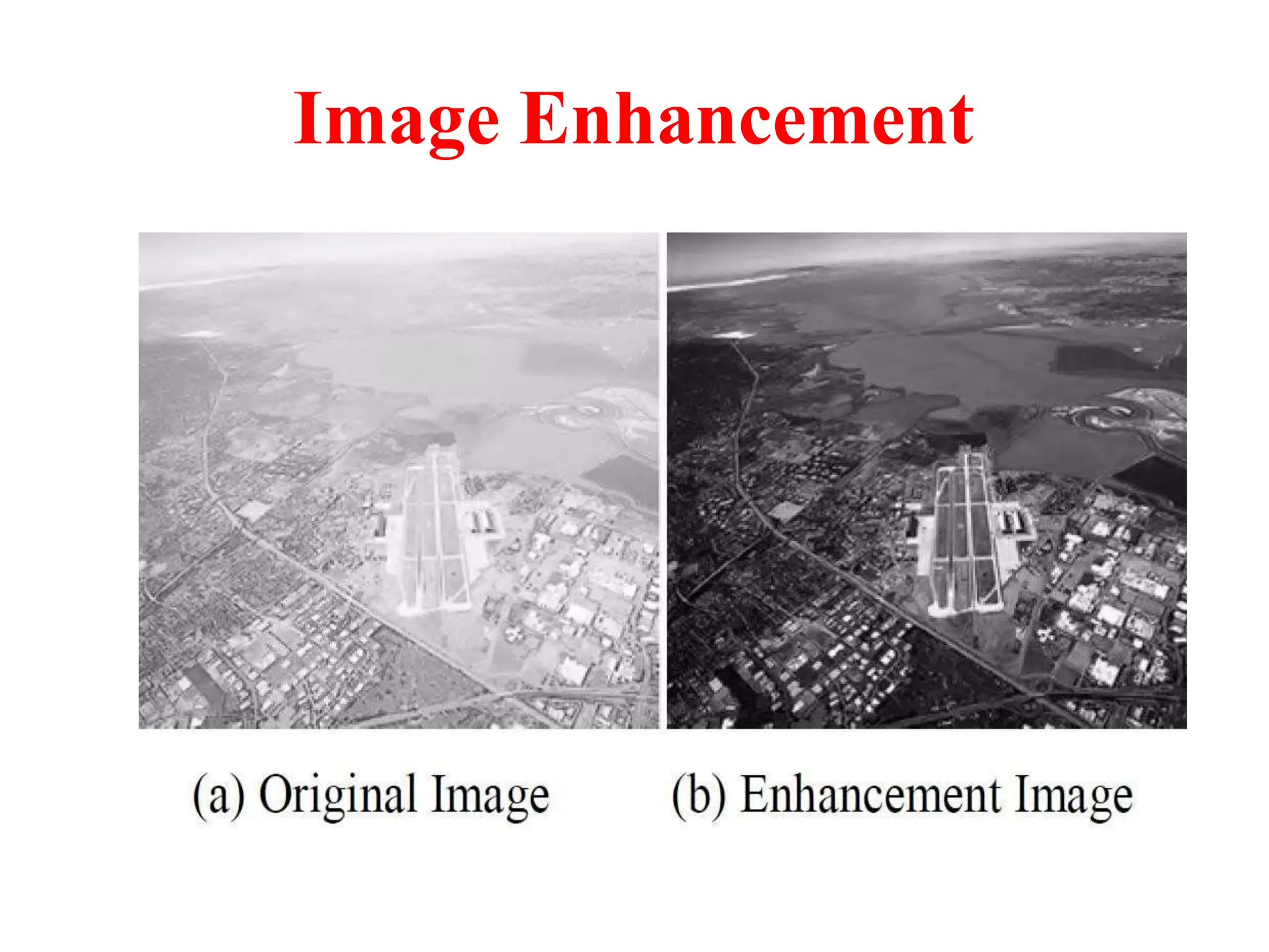 Image Enhancement
 