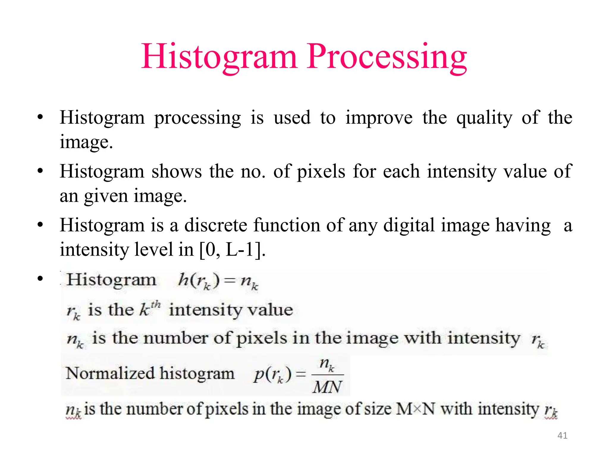 Digital Image Processing Unit -2 Notes complete | PPTX | Photo Editing ...