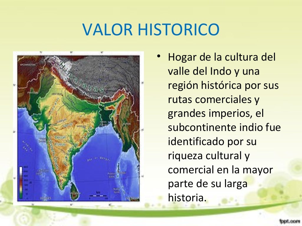 la historia de la india