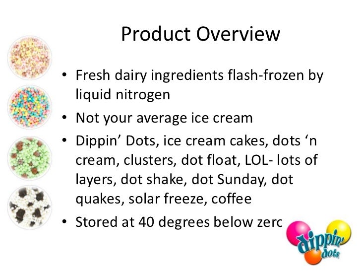 Dippin Dots Group Presentation