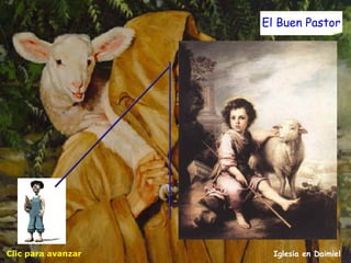 Clic para avanzar Iglesia en Daimiel El Buen Pastor Mi Padre me ama porque estoy dispuesto a entregar mi vida para luego volver a recibirla. Nadie me quita la vida, sino que yo la entrego porque así lo quiero. Tengo poder para entregar mi vida, y tengo poder para volver a recibirla, pues esto es lo que mi Padre me ha ordenado hacer"  