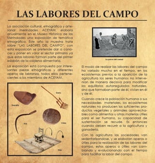 Exposicion Las Labores del Campo