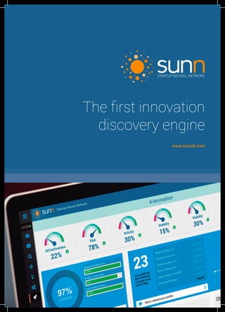 The first innovation
discovery engine
www.sunn4i.com
 