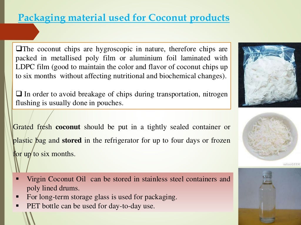 Coconut processing
