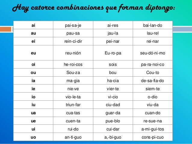 Diptongo