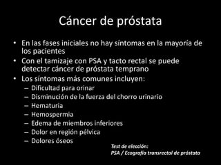 Patología de cáncer de próstata
 