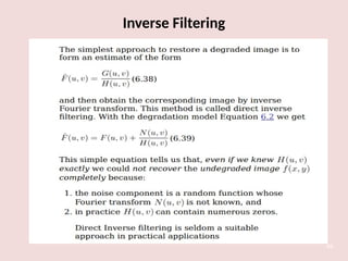 Inverse Filtering
49
 