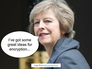 @asgrim
I’ve got some
great ideas for
encryption...
Image: IBTimes (http://goo.gl/zPVeo0)
 