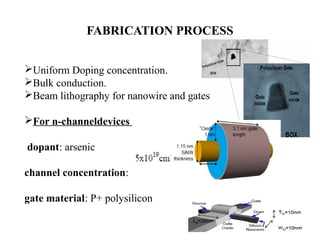 Transformable Junctionless Transistor junctionless transistors | PPT
