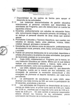 PROGRAMA RECREATIVO VACACIONAL 2009