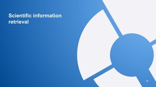 Scientific information
retrieval
25
 