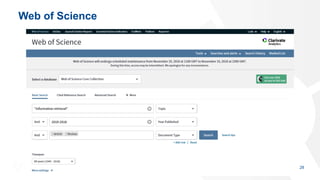 Web of Science
28
 