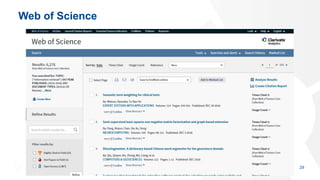 Web of Science
29
 