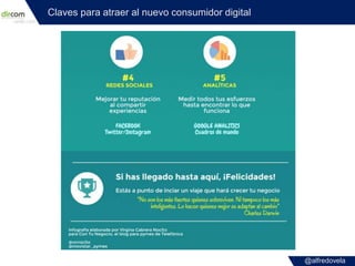 @alfredovela
Claves para atraer al nuevo consumidor digital
 