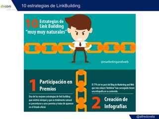 @alfredovela
10 estrategias de LinkBuilding
 