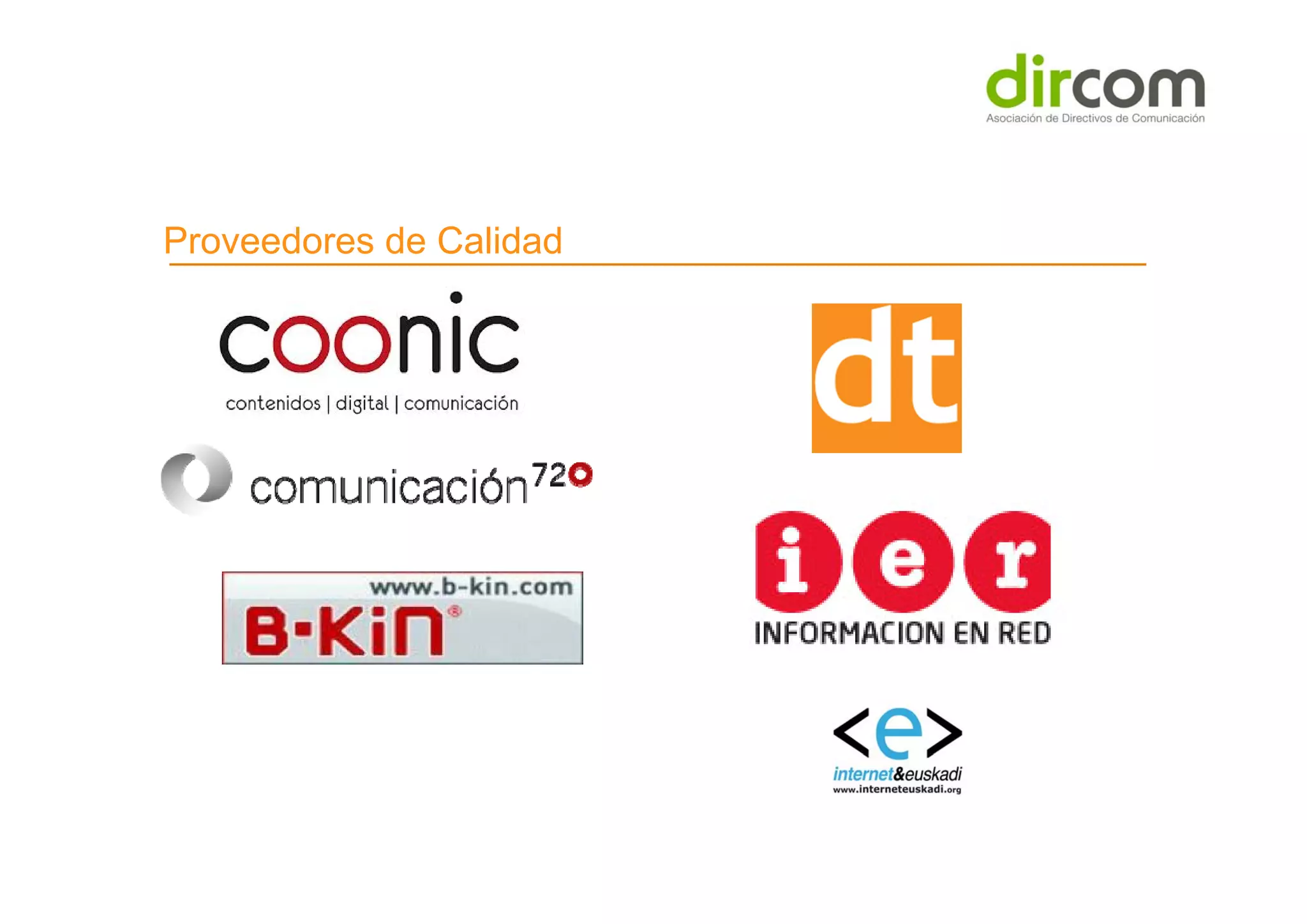 Proveedores de Calidad

 