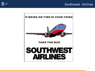 Southwest Airlines




CASO

                      4
 