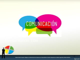 22 
Federico Galvis Tarquino. Magister en Administración de Empresas con Especialidad en Gestión Integrada de la Calidad, Seguridad y Medio Ambiente.  