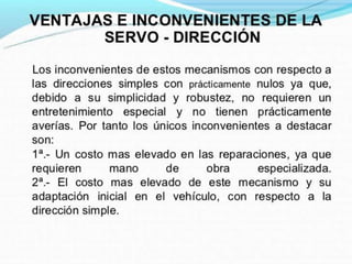 Mecanismo de Direccion