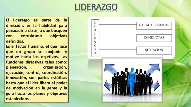 CARACTERISTICAS:
CONDUCTA.
SITUACIÓN.
Pretende identificar las
conductas personales, asociadas
a un liderazgo eficaz.
El p...