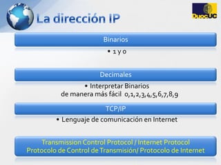 La dirección IP