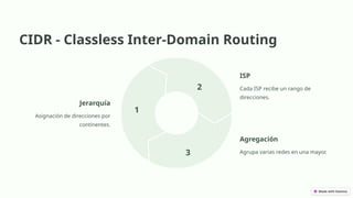 Direccionamiento IP: Enrutamiento Classful y Classless con CIDR y VLSM ...
