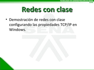Redes con clase ,[object Object]
