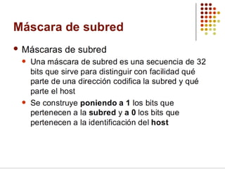 Direccionamiento ip
