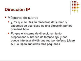 Direccionamiento ip