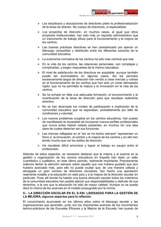 Dirección de centros escolares | PDF
