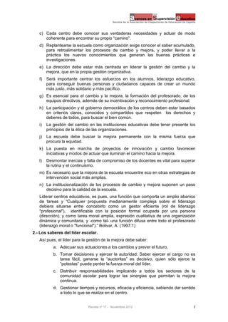Dirección de centros escolares | PDF