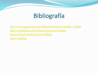 IP Privadas y Publicas