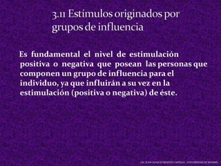 Los demás lo consideran un poco diferente o loco 